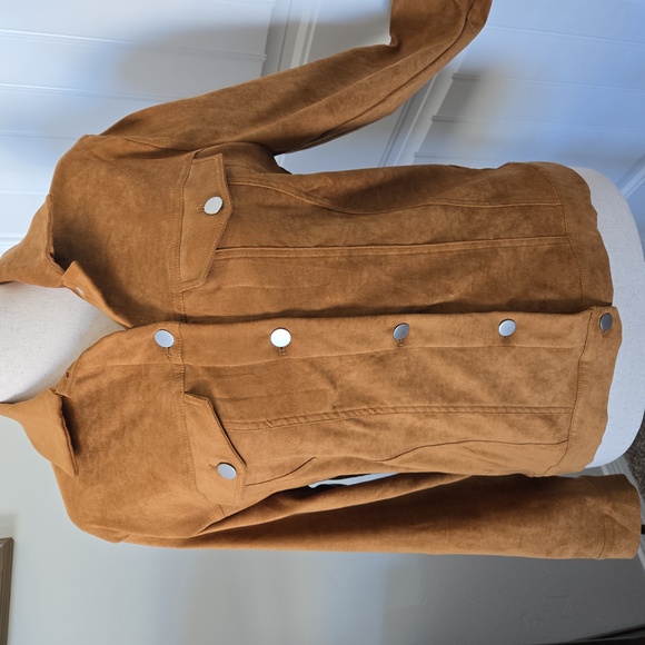 SAVANNAH JANE MEDIUM SUEDE EMBROIDERED JACKET - Picture 9 of 11